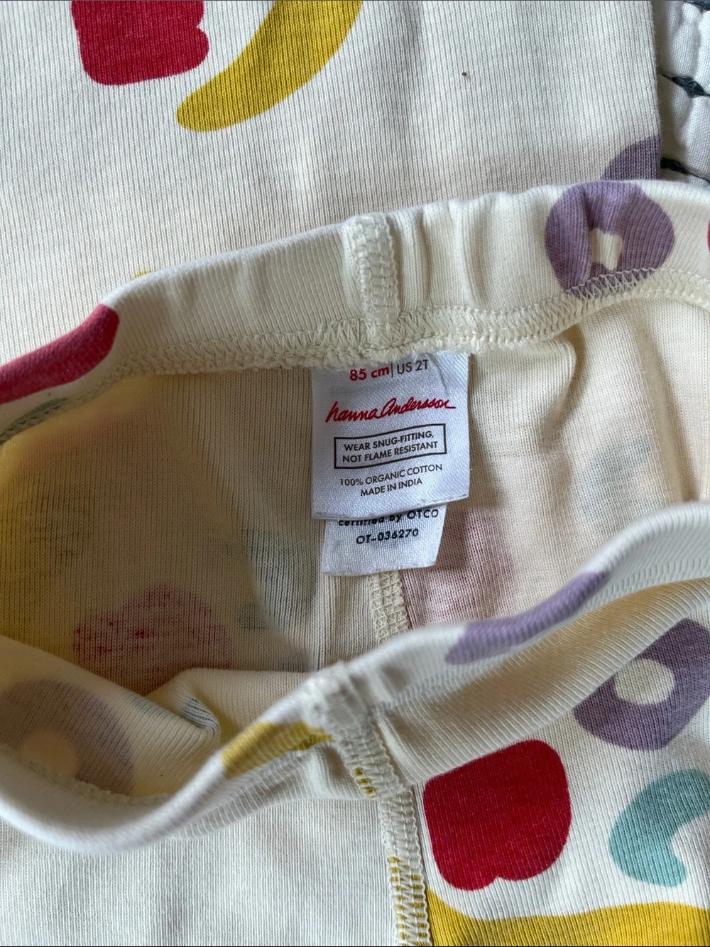 Hanna Andersson Long Sleeved Pajama Set